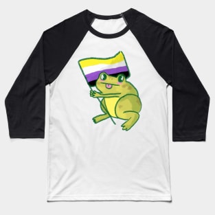 nonbinary frogs are neat Baseball T-Shirt